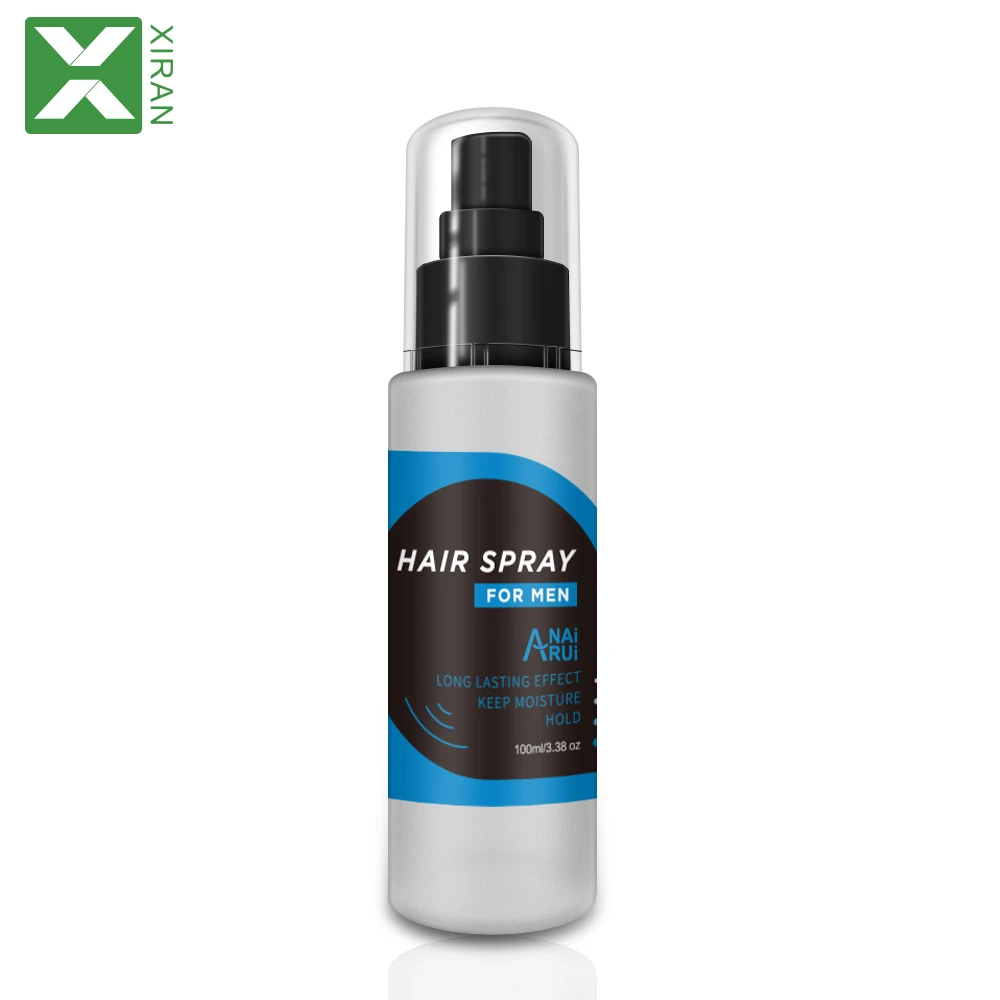 Professional Strong Ultra Hold Factory Color Shine Styling Hair Removal Spray for Men