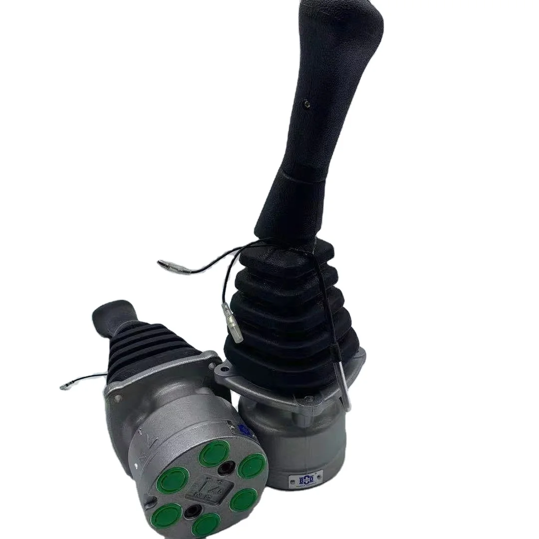 Machinery spare parts Universal joystick assembly with handle control joystick for excavator