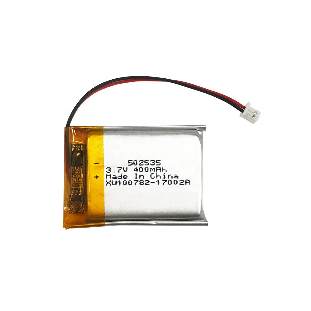 Оптовая продажа с фабрики KC/UN38.3 Сертифицированный 3,7 V 400mAh 1.48wh литий-ионный полимерный аккумулятор