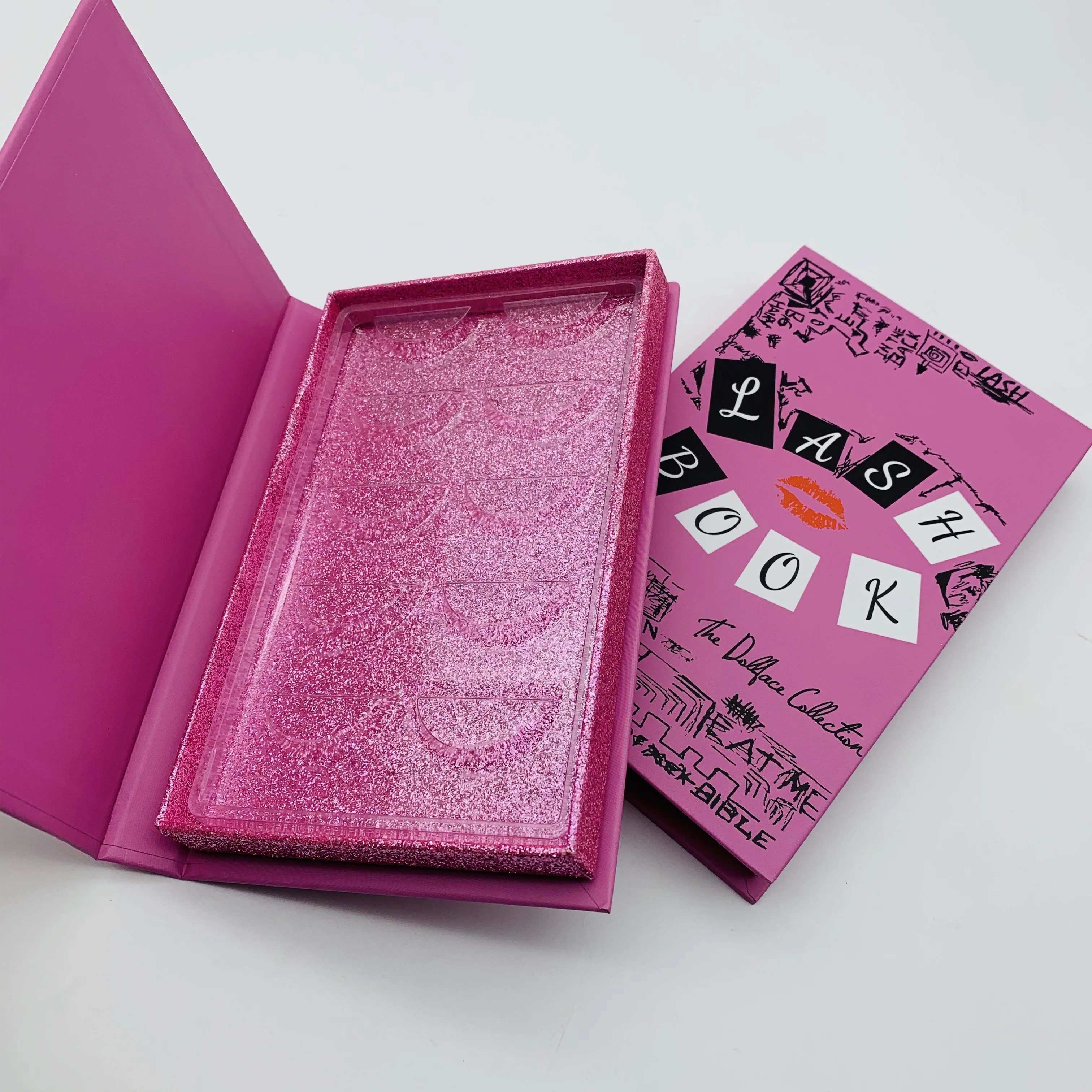 High quality Eyelash Packaging Wholesale 5D Mink Eyelashes Full Strip Eyelashes free sample