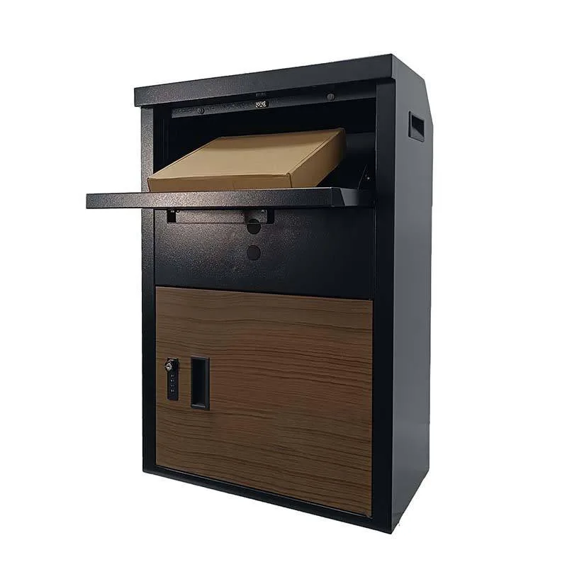 hot sale Outdoor Metal Wall Mounted Packaging Courier Box safe Delivery parcel drop Mailbox Waterproof Letterbox With Lock
