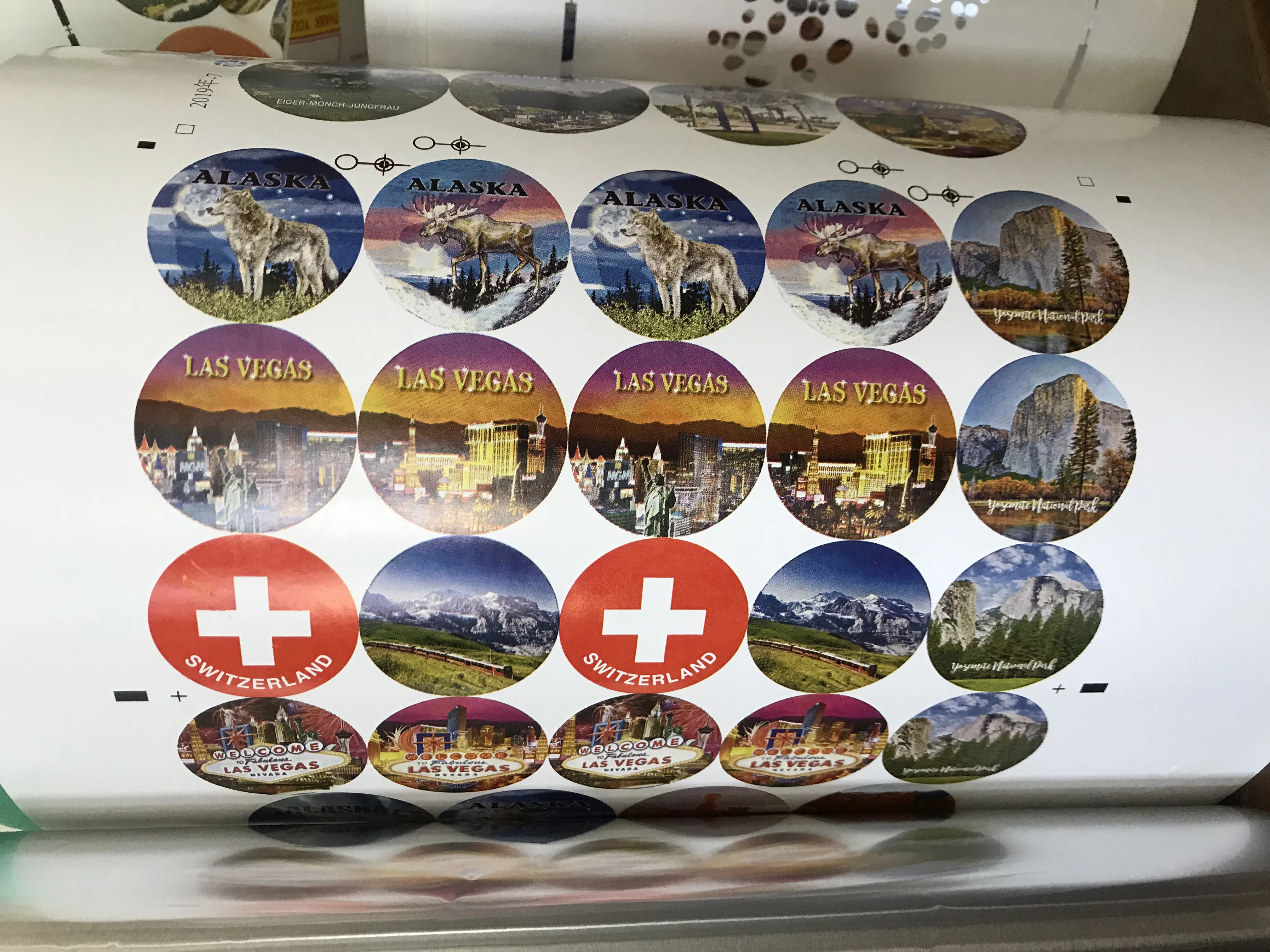 320 flexo narrow web stacker type 6 color roll to roll label printing machine with rotary die cutting and sheet