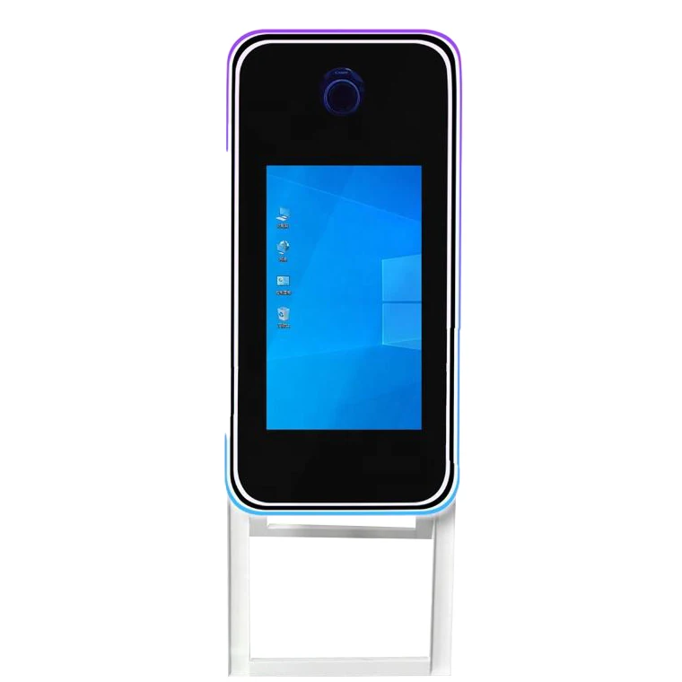 Lcd 15.6 Inch Mirror Photo Booth Boot With Dslr Camera And Printer