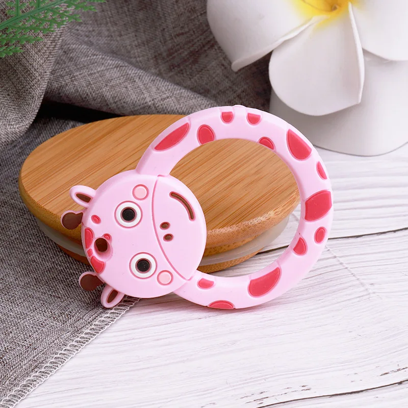 
Hot Sale Cute Baby Toys Food Grade Silicone Soft Baby Chew Teething Toy Bpa Free Silicone Teether Baby Teether 