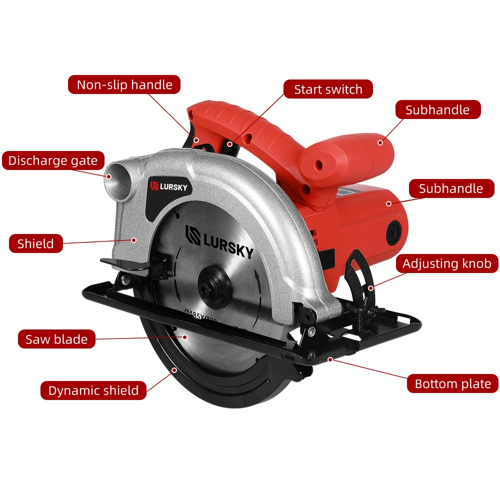 LURSKY miter Saw Factory Directly Supply Hand 110V/220V miter Saw  With Mini Size