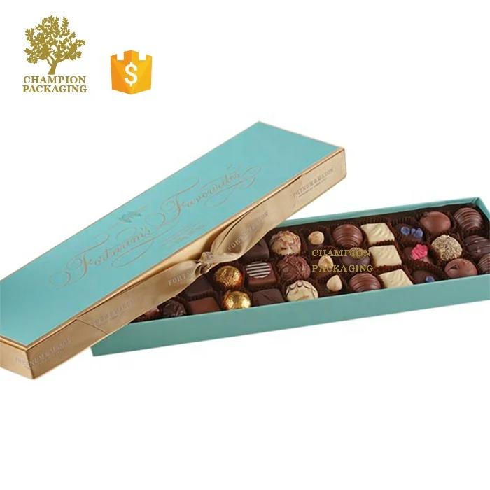 China Producer Luxury Christmas Chocolate Gift packaging boxes for chocolate truffles