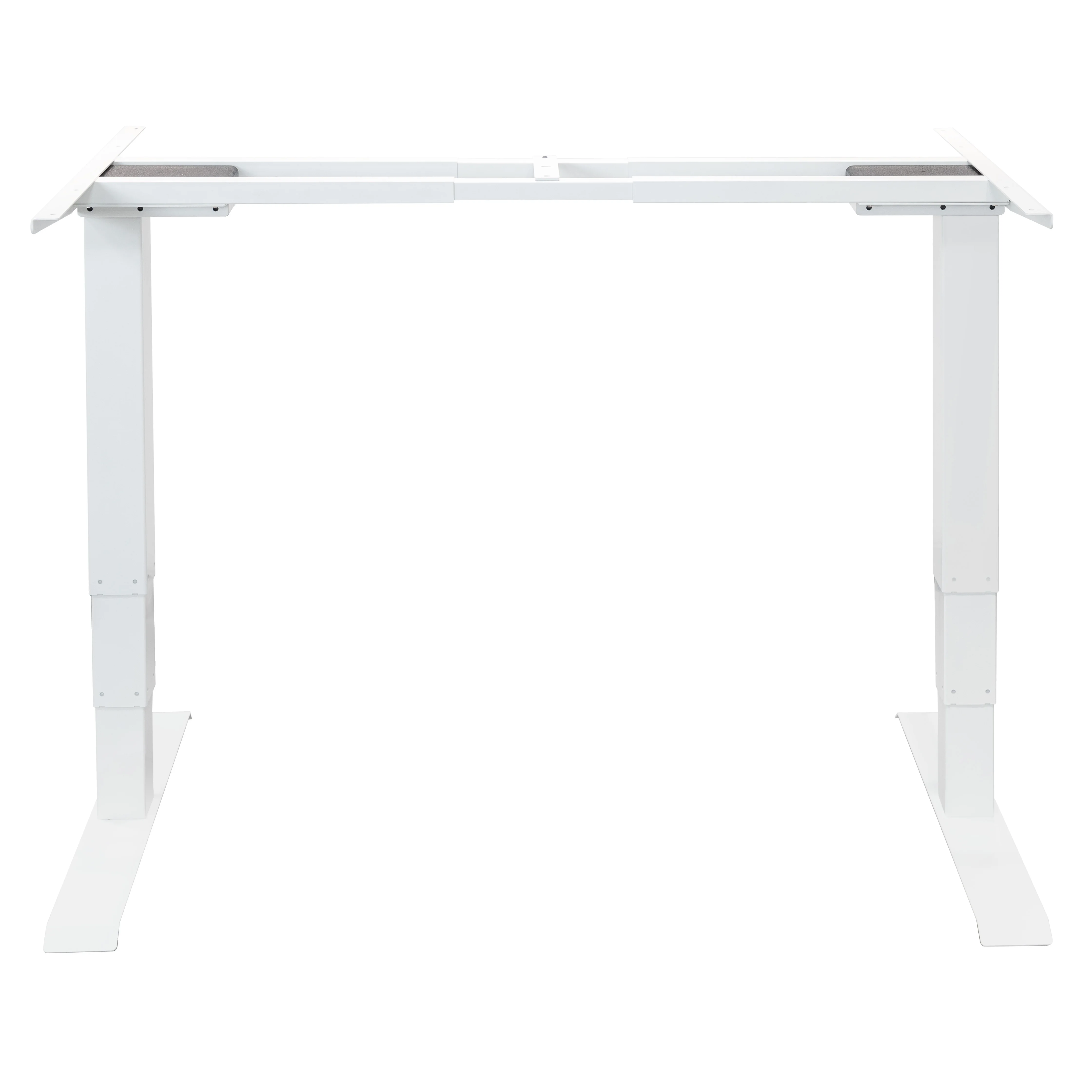 Economic 3 stage  double motor desk New Style Factory OEM Electric Table Height Adjustable  Standing Desk Frame for Home Office