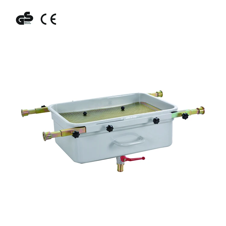 DMECL Floor Truck Oil Drain Pans with adjustable Carriage