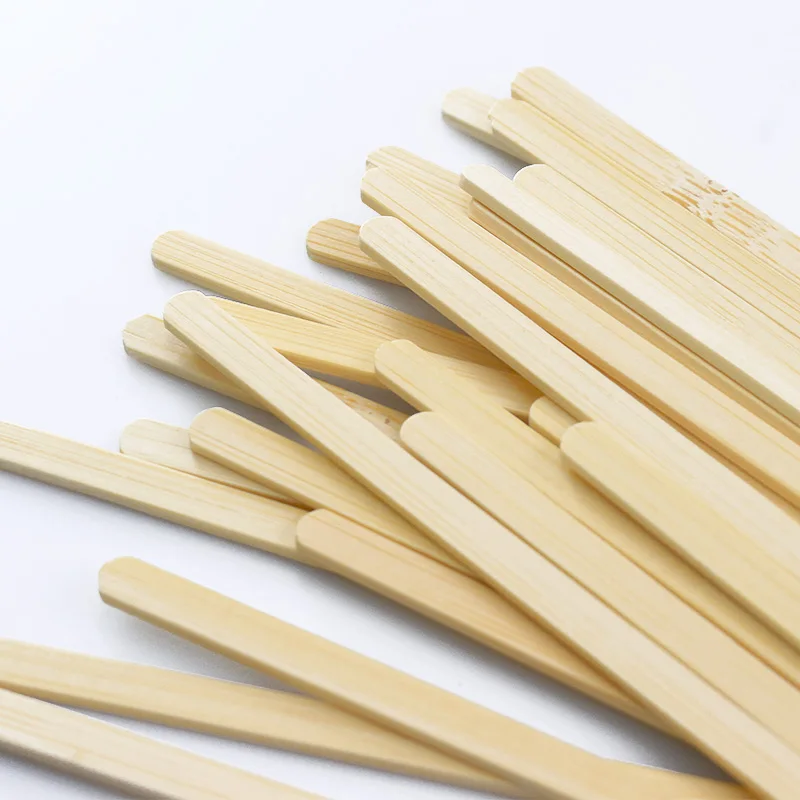 Round Head Disposable Coffee&Tea Tools Bamboo Stirrer/Coffee Stick For Party Coffee Store Supplier