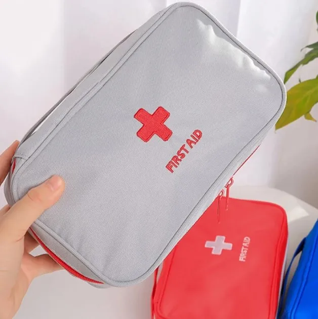 Portable First Aid Medical Kit Travel Outdoor Camping Useful Mini Medicine Storage Bag Camping Emergency Survival Bag Pill Case