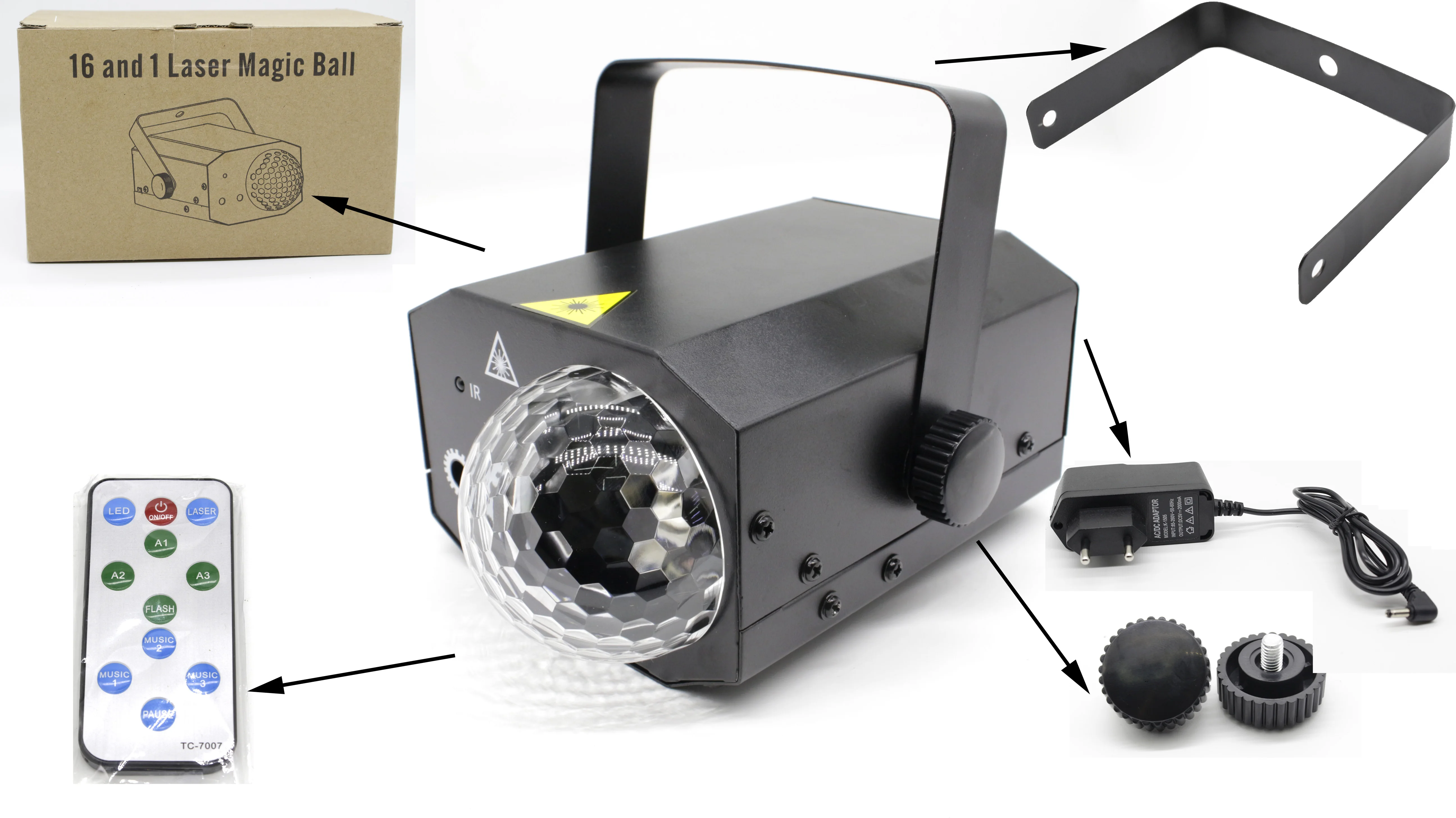 Manufactory direct Chinese manufacturer Hot selling machine Disco Lights Home Portable Dj Laser Light projector