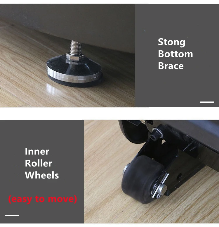 High quality Mechanical Magnet Resistance Noiseless Unpowered Curve Treadmill