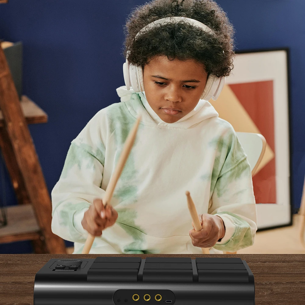 Sell Well New Type Digital Musical Drum Set Toy Electronic Drum Musical Instruments for kids or adult playing