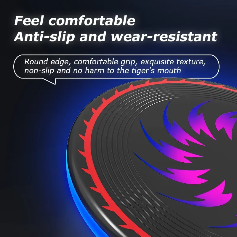 OEM LED Flying Disc Smart LED Frisbeed Outdoor Sport Flying Disc Game Glowing Flying Disc Toy