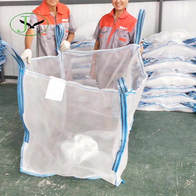 Gravel 1000Kg Big Factory Lifting Ton Bag Virgin Fibc Customized Big Waterproof Bag