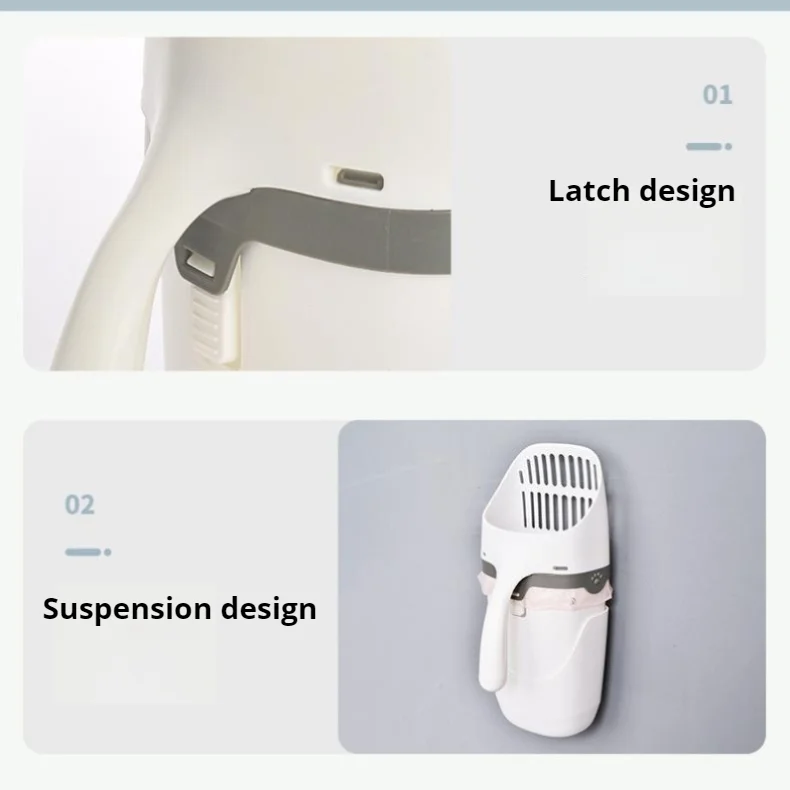 Wholesale High Quality Plastic Cat Litter Shovel Durable Cat Litter Scoop & Shovel For Cat Litter Box