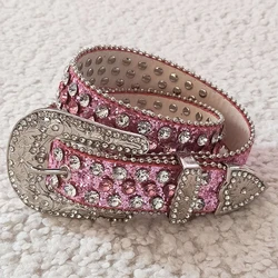 RTS Baby Girls Western Rhinestone Fashion 31 inches Long 3-8 years Colors Wholesale Children Kids Belts