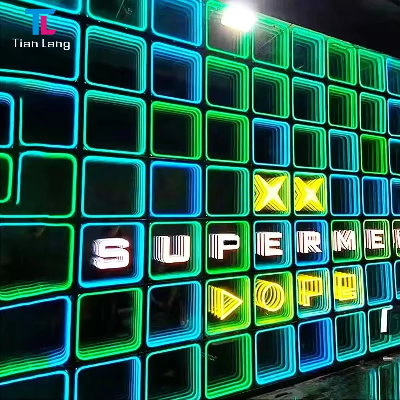 Made In shenzhen Party Disco Stage Events LED Dance Floor 3D Abyss LED Dance Floor Panels