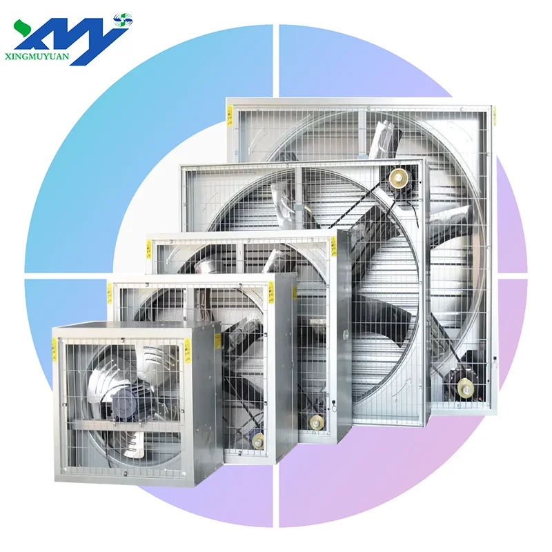 50 Inch 1380*1380*400mm Factory Greenhouse Industrial Ventilation Exhaust Fan
