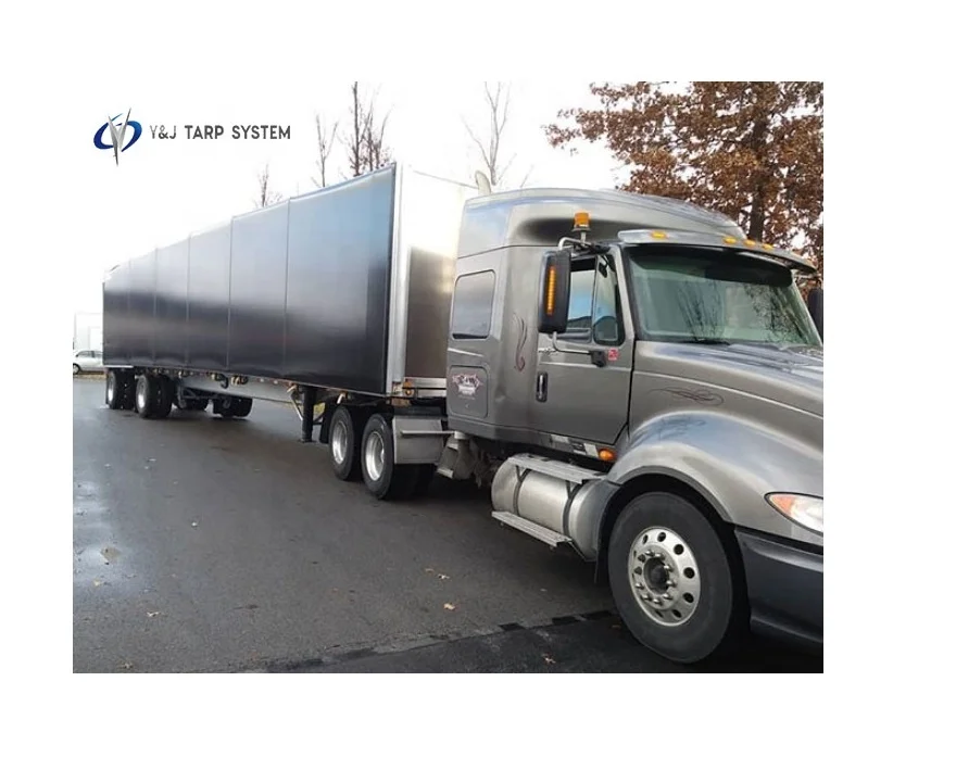 48 футов, рулонные брезенты для прицепа с платформой