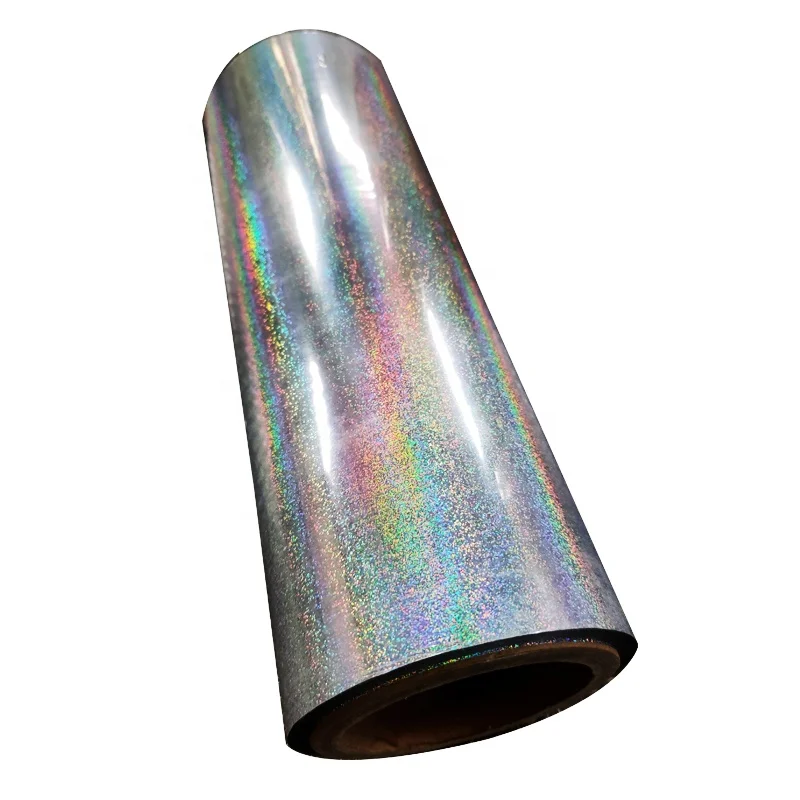 Chinese BOPP metallized holographic thermal laminating film holo laminate