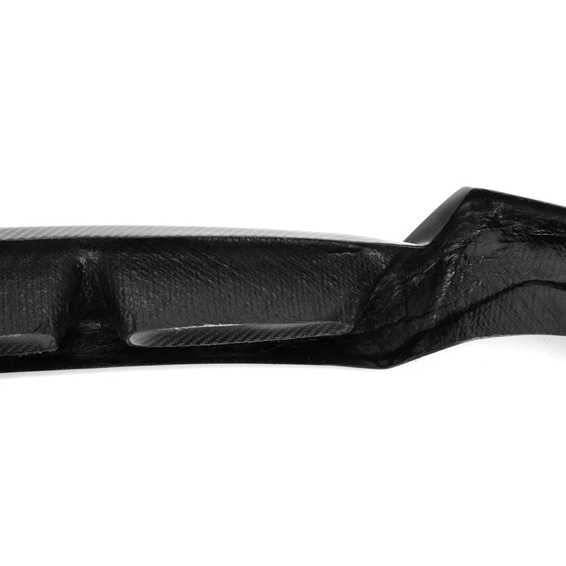 KB Style Real carbon fiber front lip For Audi A6 A6L S6 C7.5 Sports 2016 2017 2018 A6 carbon fiber car bumpers A6 C7.5 Front Lip