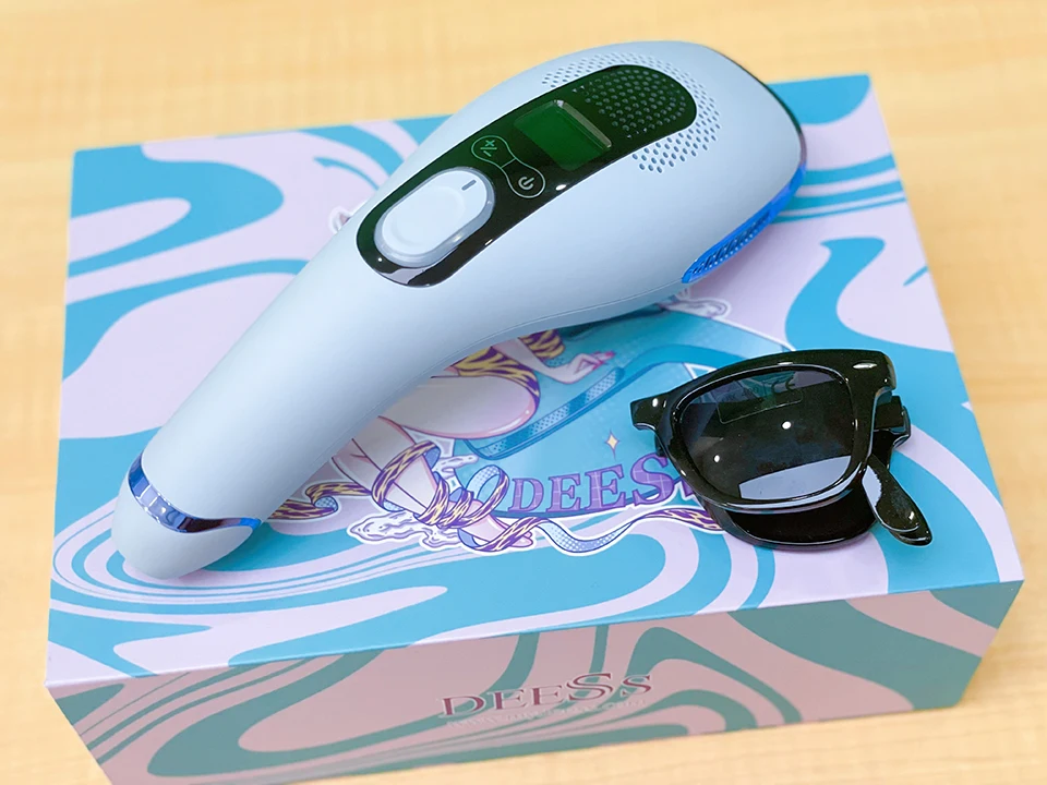 deess portable permanently wholesale drop shipping ice cool ipl laser hair removal device 2022 new
