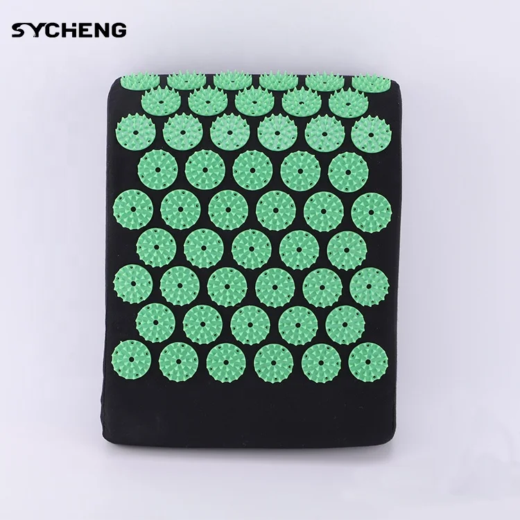 Needle Mat Massage Cushion yoga Acupuncture Neck Relief Pillow Back Massage Pillow Set