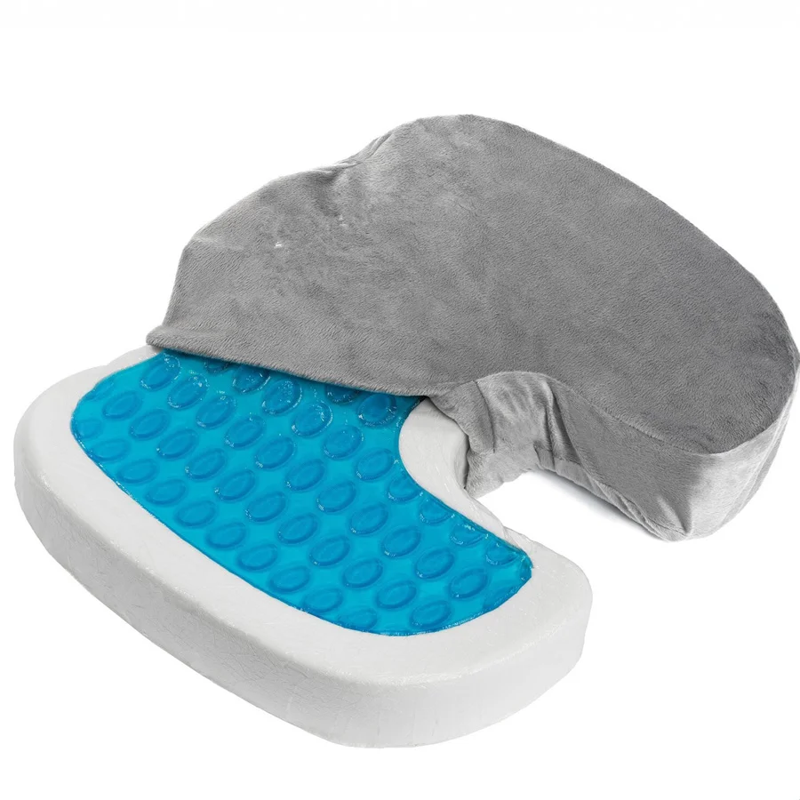 New Memory Foam Car Chair Seat Cushion Custom Gel Outdoor Sofa Meditation Orthopedic Cushion