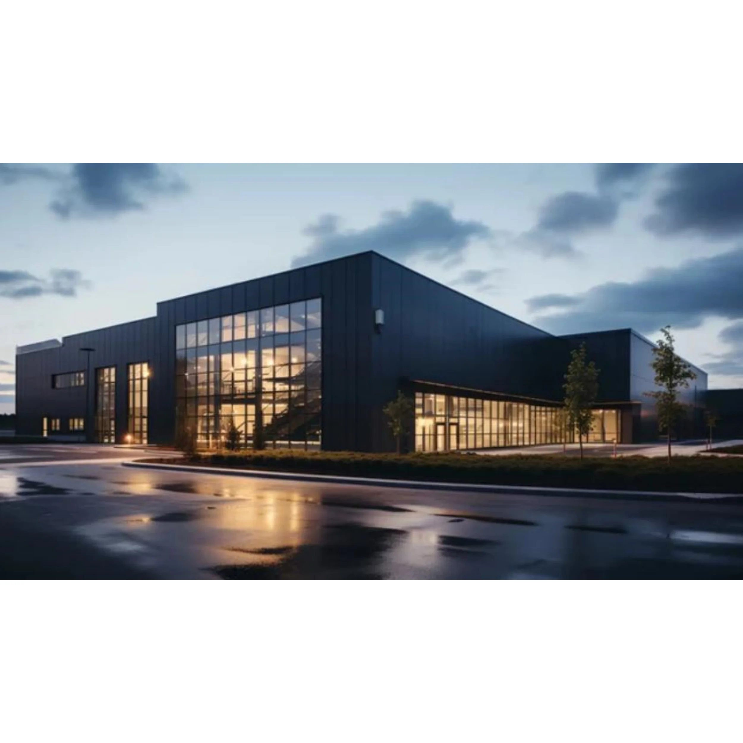 Многоэтажное строительство стальной конструкции сборное офисное здание коммерческое