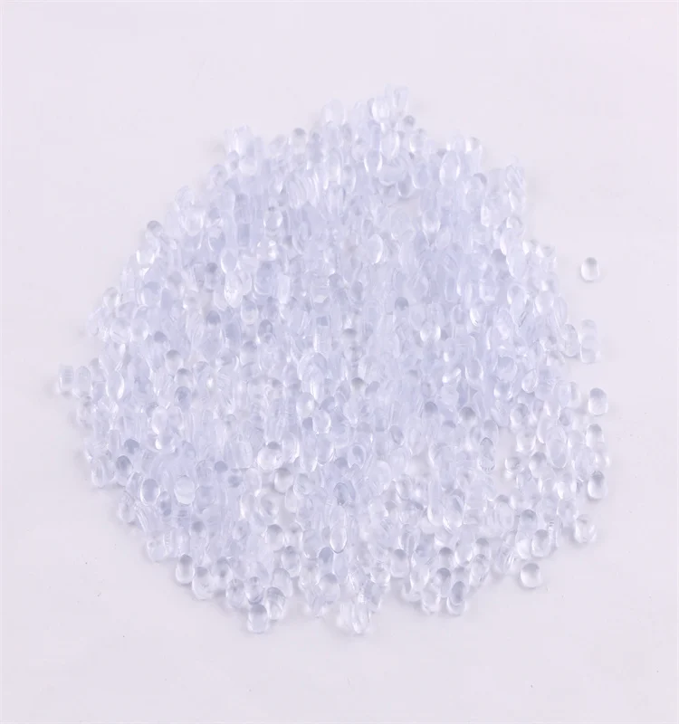 Factory Direct Injection Grade Transparent Plastic Particles Rigid PVC Granules for Toys and Electronics