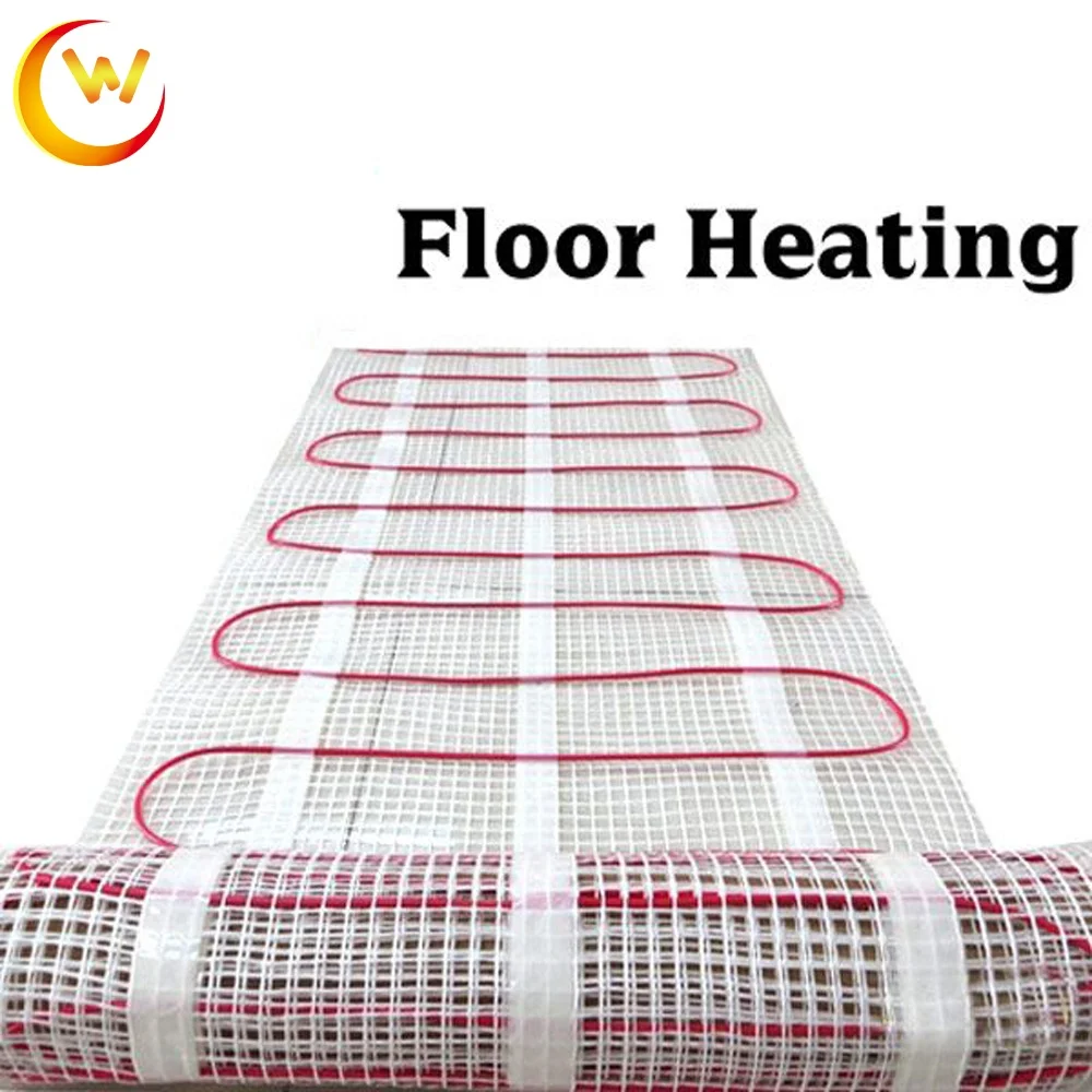 Infrared Carbon AC220V Underfloor Heating Film Low Electrical Warm Mat