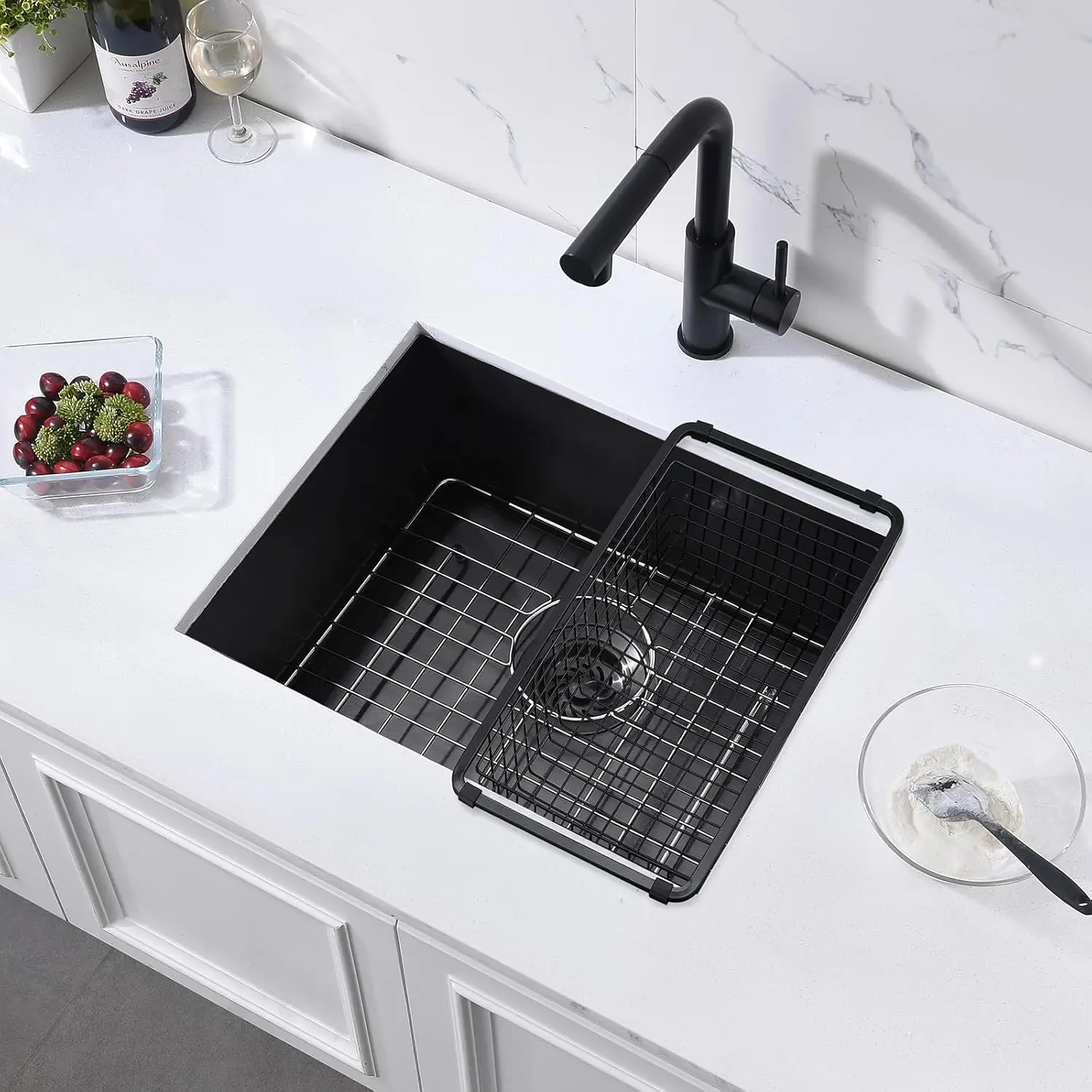 Small Size Single Bowl Kitchen Sink Portable Stainless Steel Sink  Outdoor Kitchen Bar Sink
