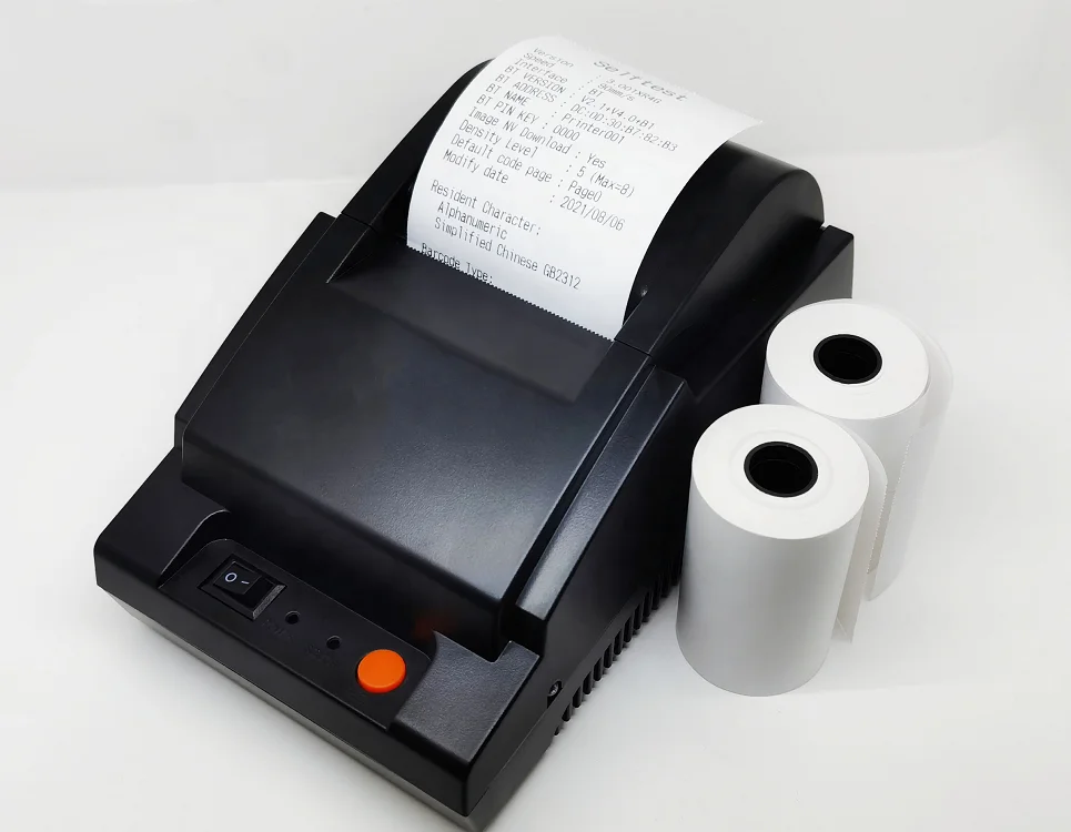 50 Rolls/Box Wholesale Guangzhou 55gsm Receipt Tape Width 80mm Thermal Printer Paper Rolls for Cash Register POS ATM