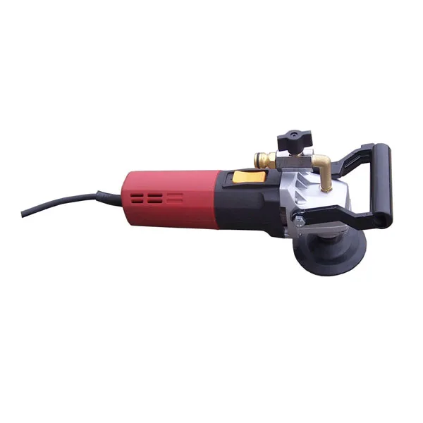Electricity angle grinder for diamond wet polishing pad