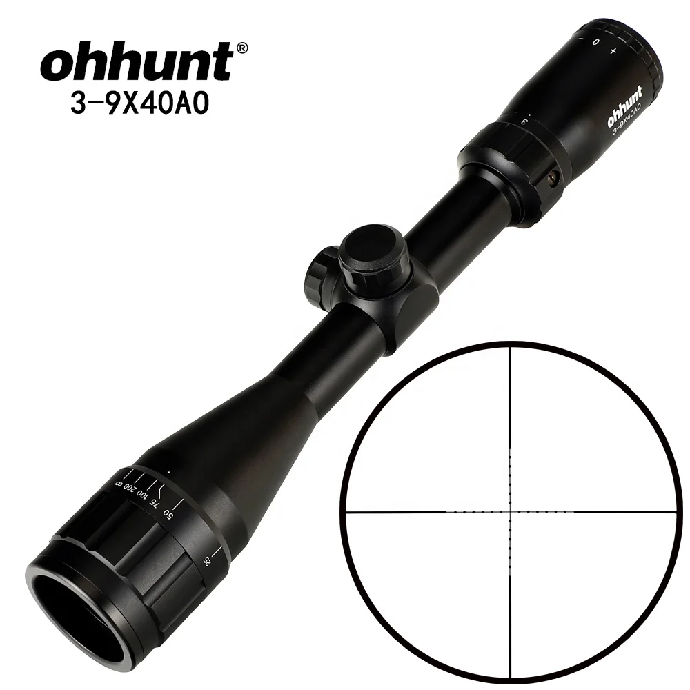 Ohhunt 3-9x40 AO Hunting Scope Rangefinder Retice scope Tactical Optical Scope