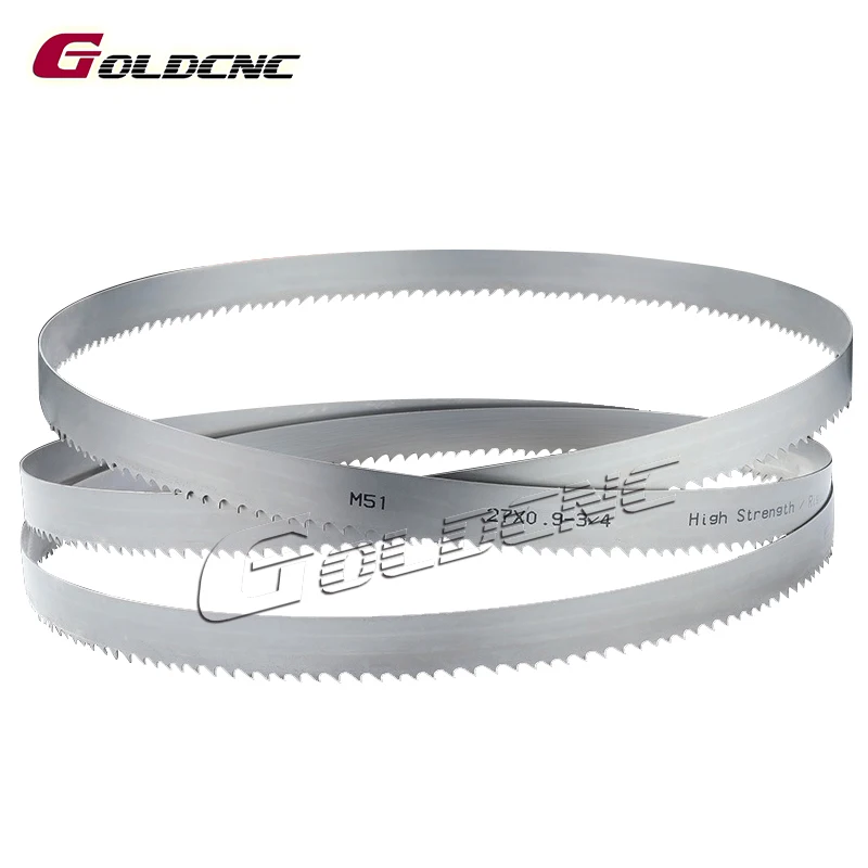 GOLDCNC GB4230 carbon steel band saw blade M42 bi-metal band saw blade for metal