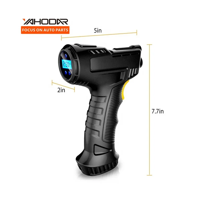 Auto Accessories Inflatable Pump Wireless Air Pump For Cars Motorcycles Ebike Accessories 150 PSI Vehicle Tire Inflator