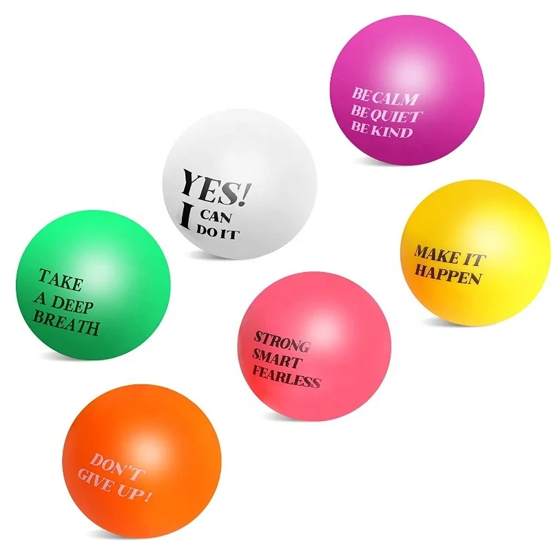 Custom shape stress ball  Finger Exercise Relief Balls Yellow Elastic Foam Ball