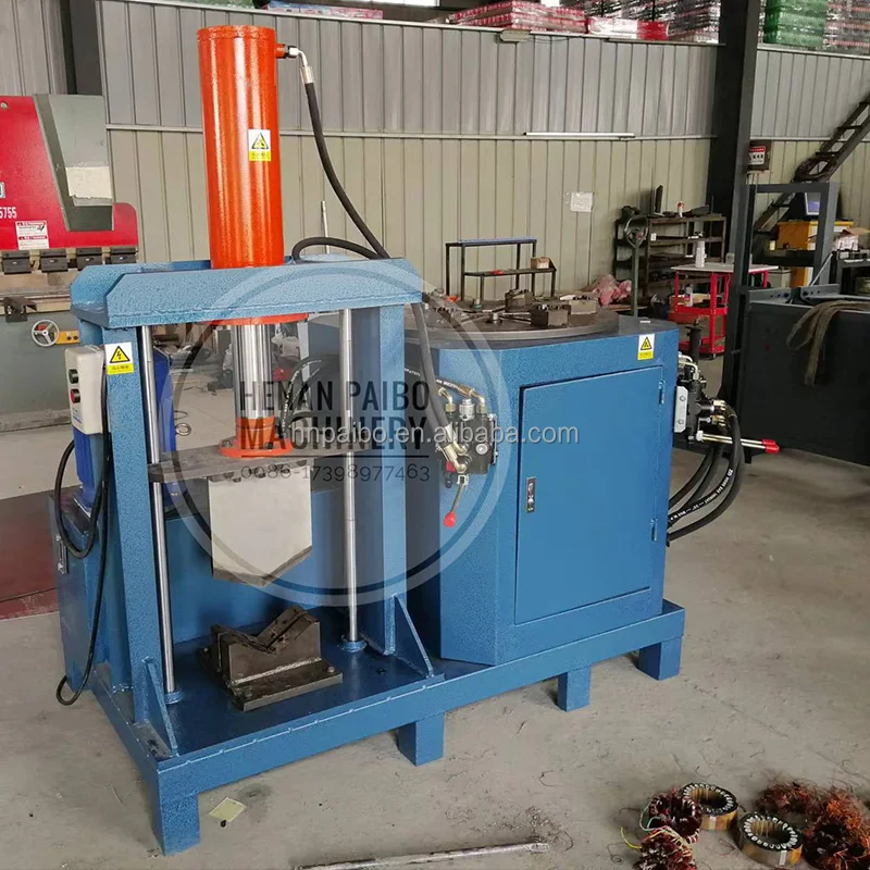 High Efficiency Waste Motor Dismantling Machine Scrap Motor Recycling Stator Cutting Machine
