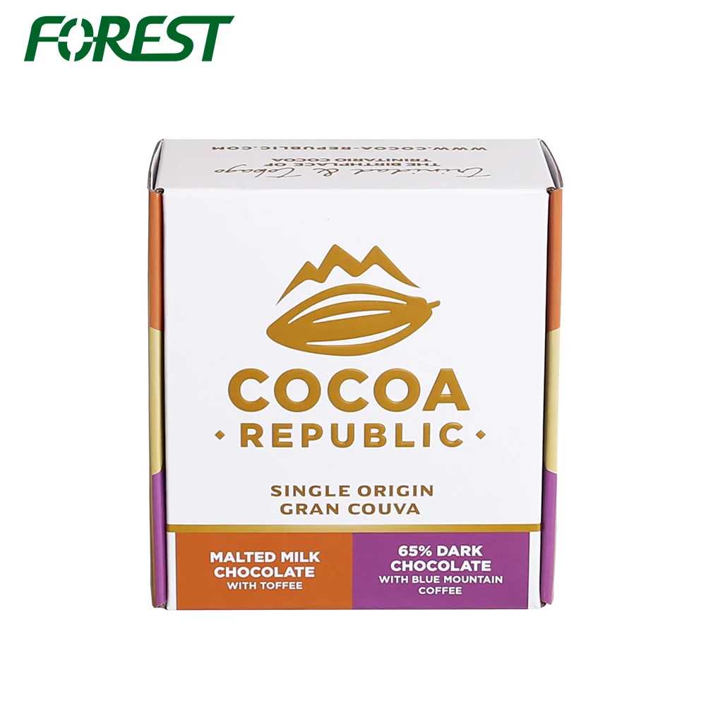 Wholesale best empty chocolate gift packaging box