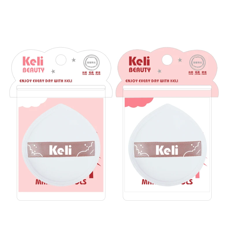 Wholesale Manufacturer Single Soft Powder Puff for Wet and Dry Use