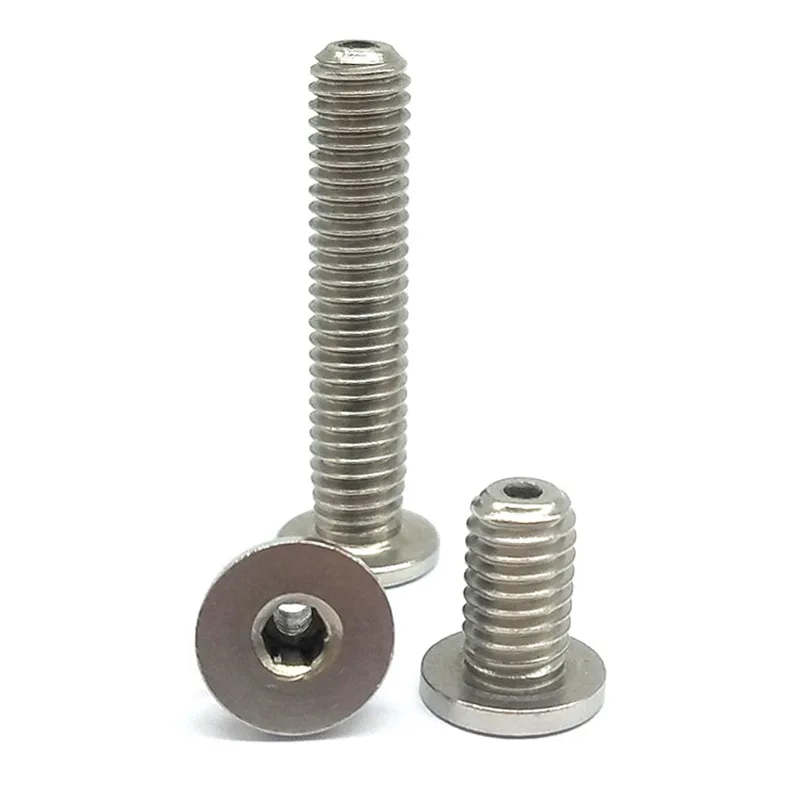 Hot Sales Extra Low Head Hollow Screws Carbon Steel Metal Fasteners