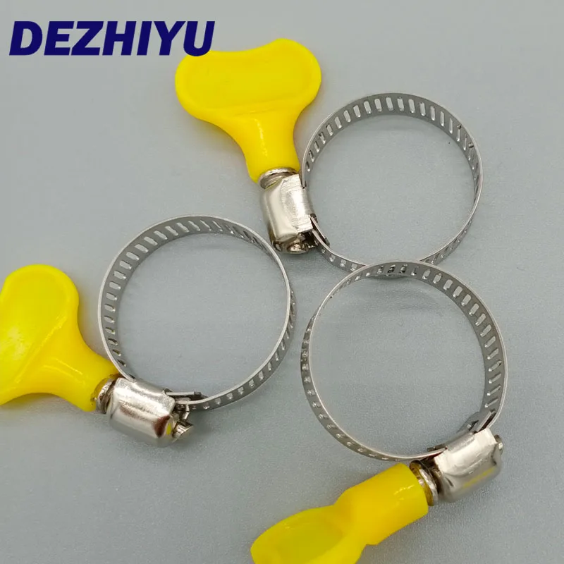 American Type Screw Stainless Steel Handle Type Hose Clamp