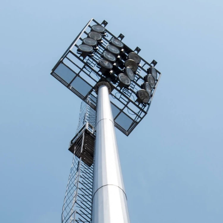 20 M 30 M 40 Meter Microwave Communication 5G Antenna Pole Telecom Mast Cells Monopole Signal Tower