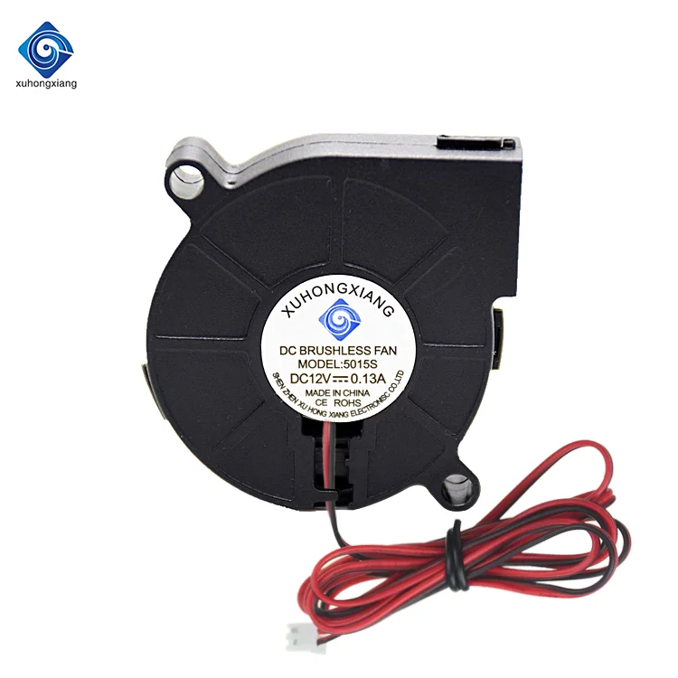 DC 5V 12V 24V 50x50x15mm 50mm 5cm Small Powerful Ball Bearing Slient Blower Cooling Fan