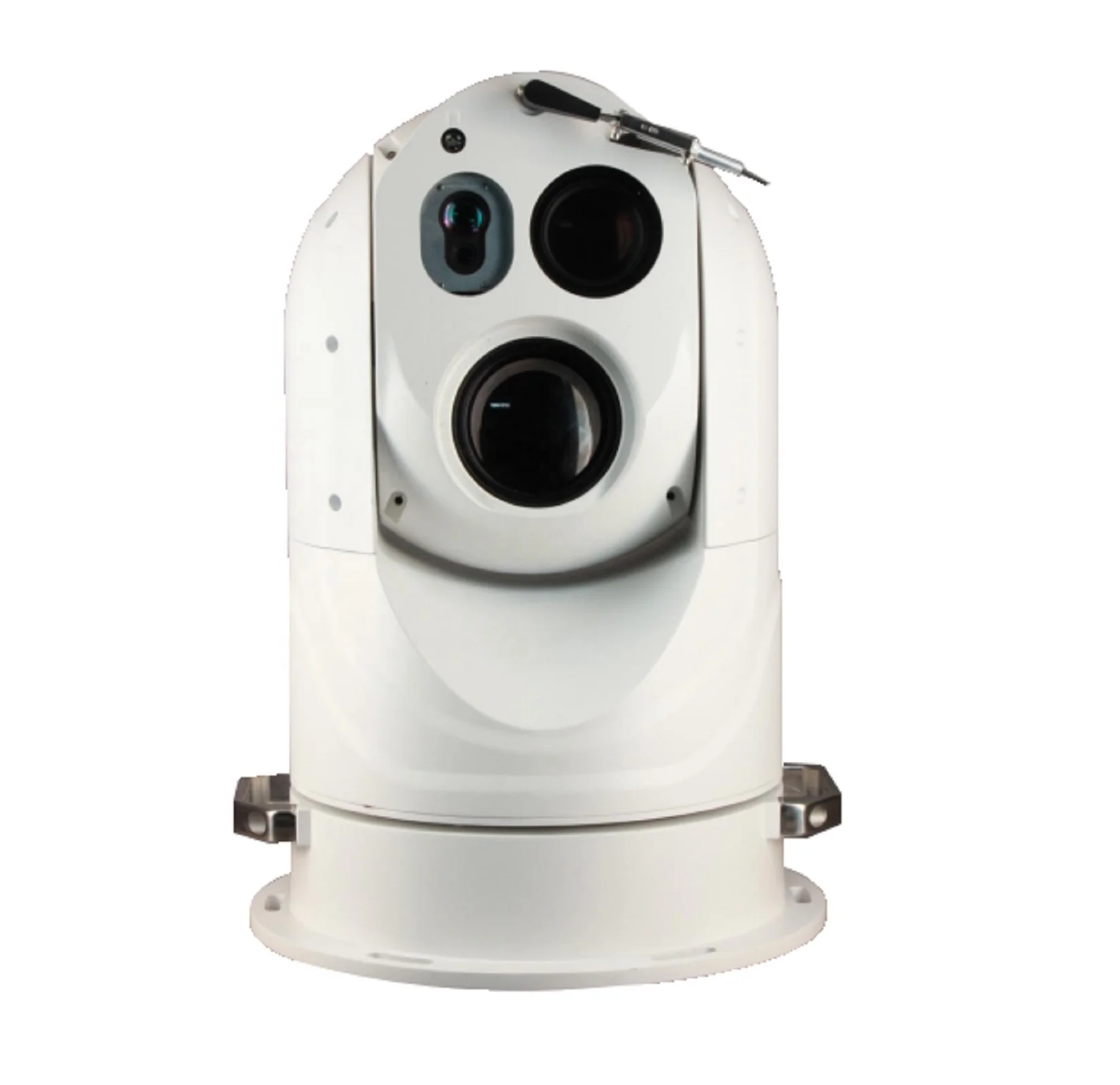 China made cheap ship-borne two-axis MEMS gyroscope dual sensor PTZ camera for navigation