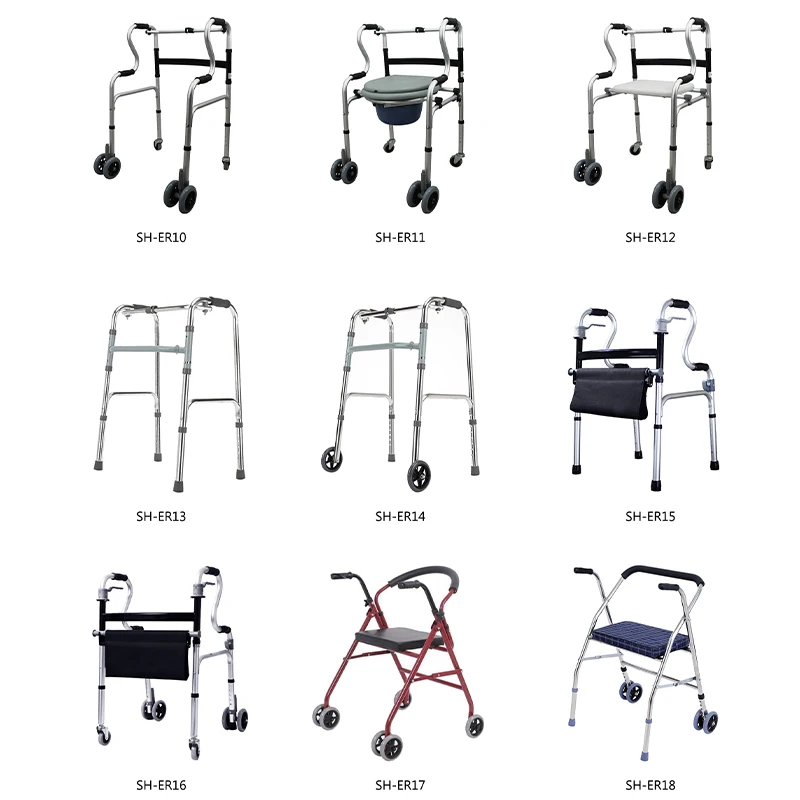 medical old people walking aid walker frame on sale walker with wheel walker with toilet