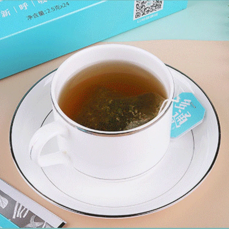 Yiling Lianhua Qingfei Tea Clears lungs throat soothes bowels lose weight slimming teabag