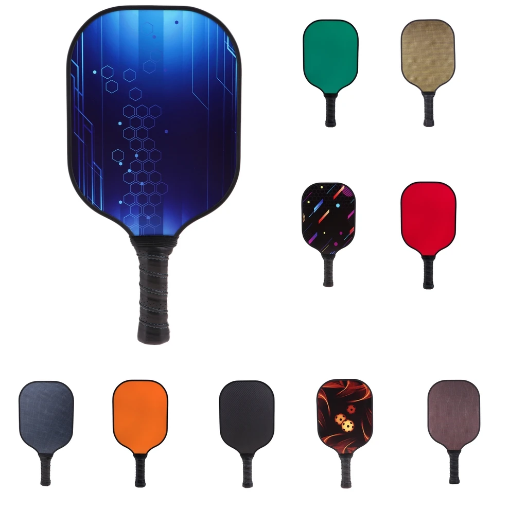 Lightweight Carbon Fiber Pickleball Paddle with Ultra Sweat Absorbent Cushion Comfort Grip (1600437991311)